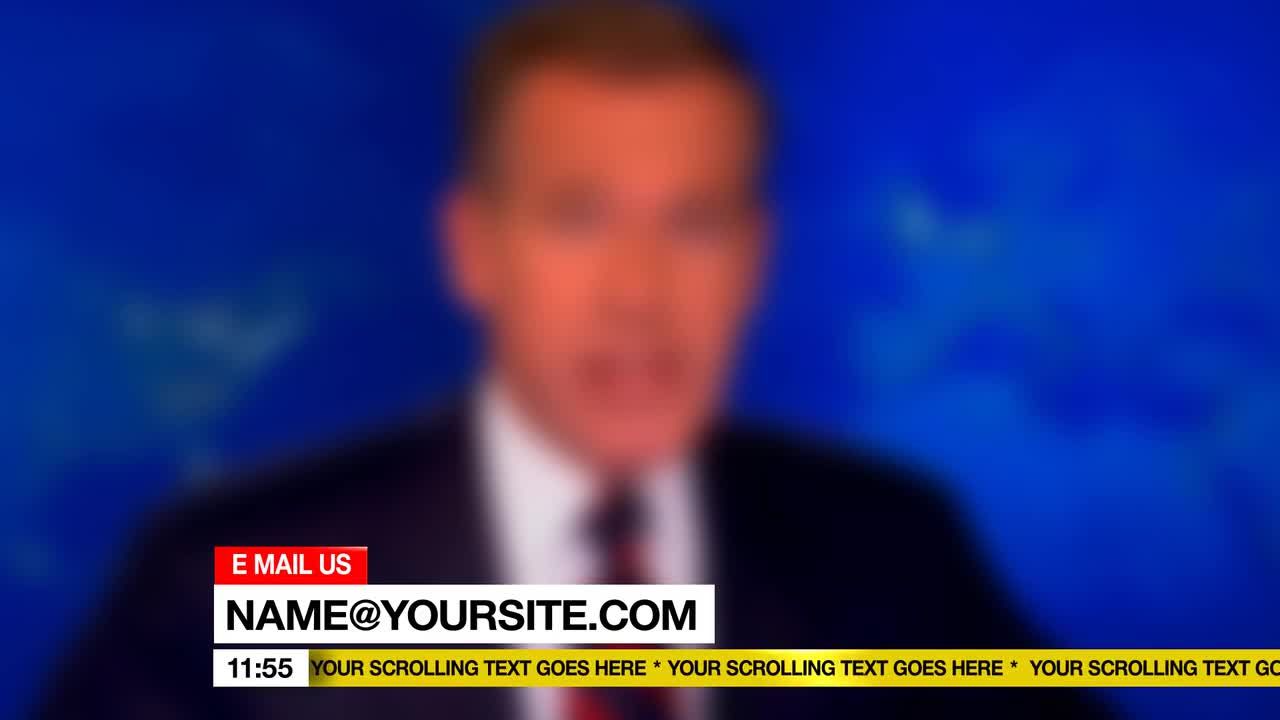 6个独特新闻图形包素材库精选AE模板