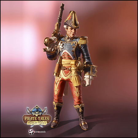 詹姆斯库克船长游戏角色素材之家精选3D模型