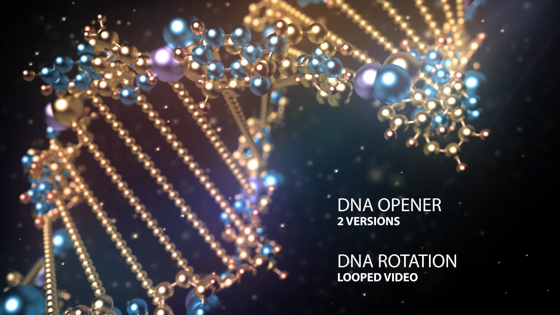 炫酷动态动画的科学素材库精选AE模板