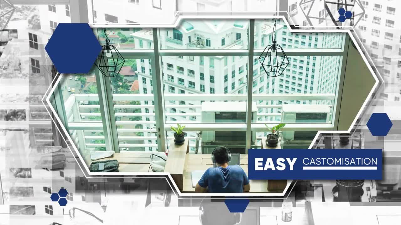 活动视频简洁介绍开场素材库精选AE模板