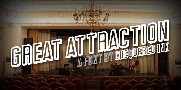 Great Attraction font插图