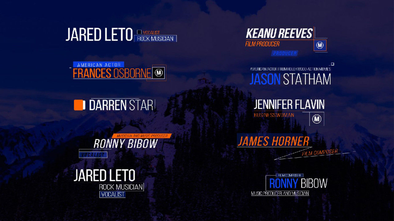 20个下三分之一动画素材库精选AE模板