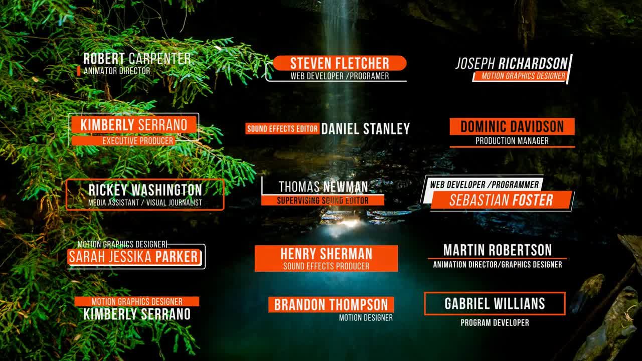 15个最小平滑和平滑动画下三分之一素材库精选AE模板