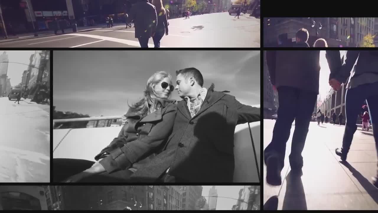 干净动态的素材库精选AE模板