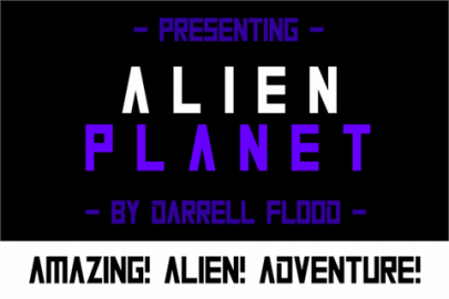 Alien Planet font素材之家精选英文字体