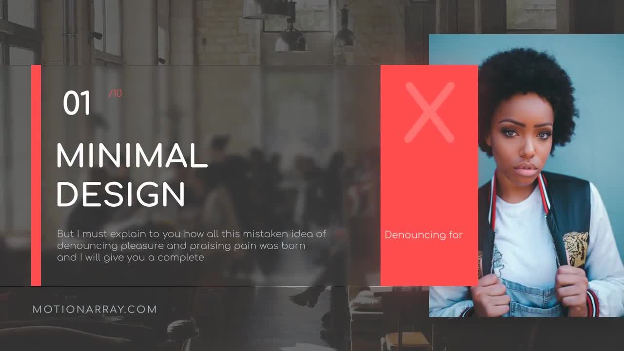 时尚商业新产品幻灯片展示素材库精选AE模板