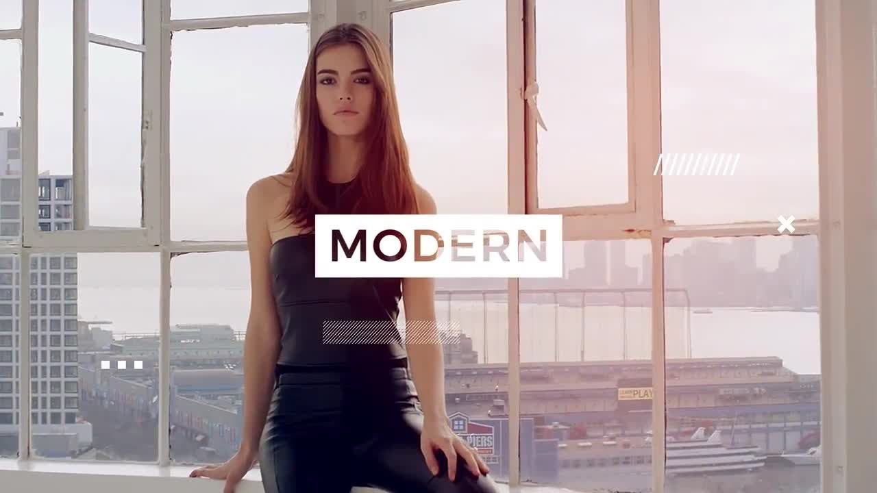 简洁明亮的电影开场视频素材库推荐PR模板