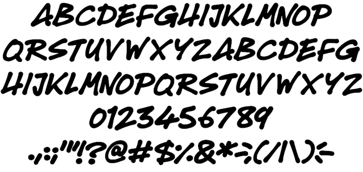 Super Tasty font插图1