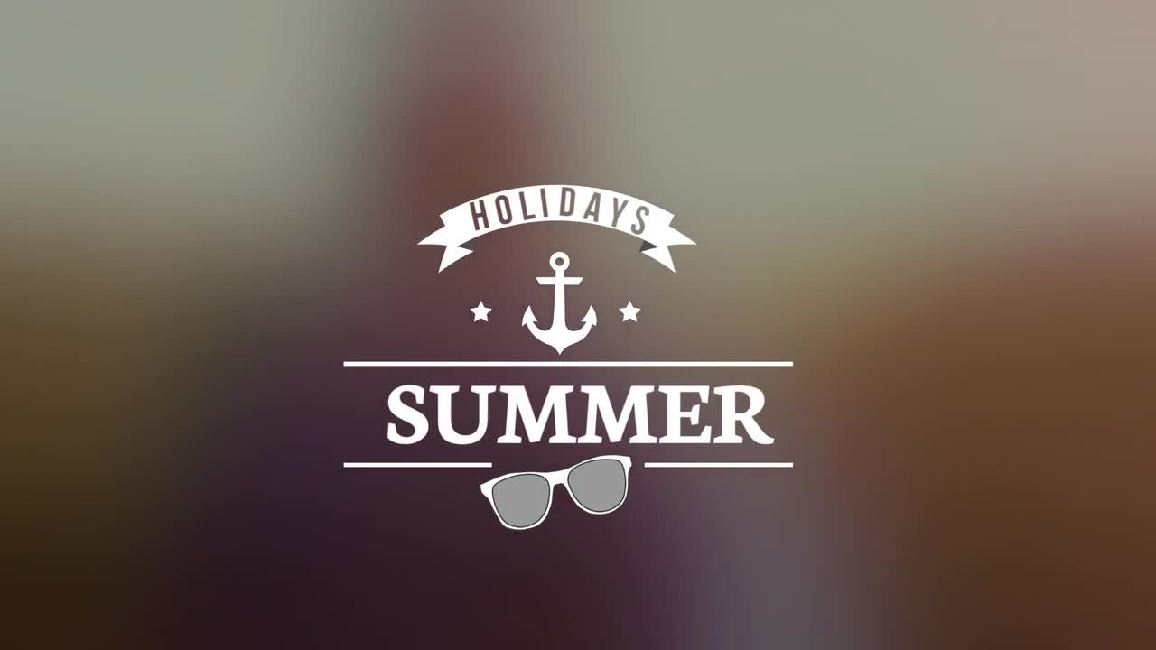 夏季动画广告标题素材库推荐PR模板