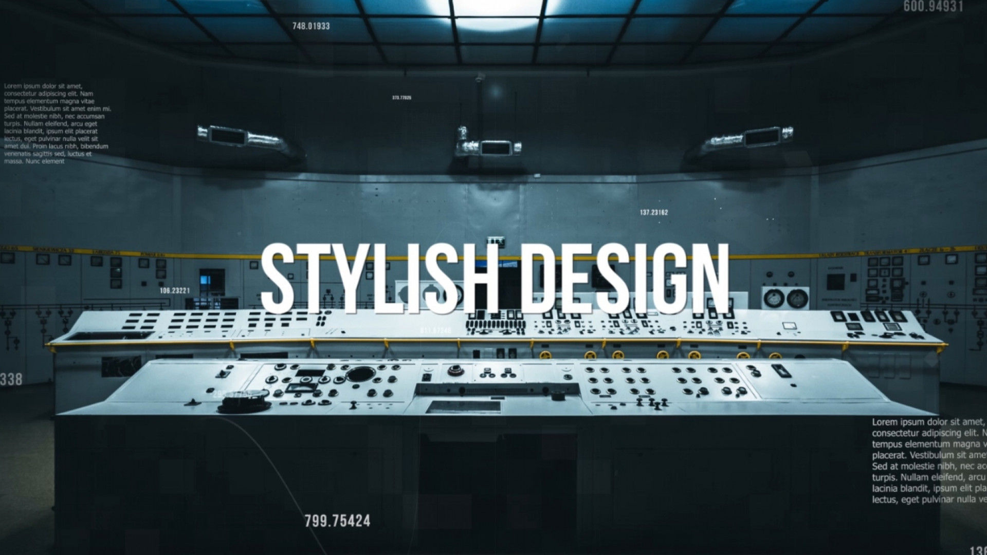 未来主义技术设计尖端过渡Pr模板