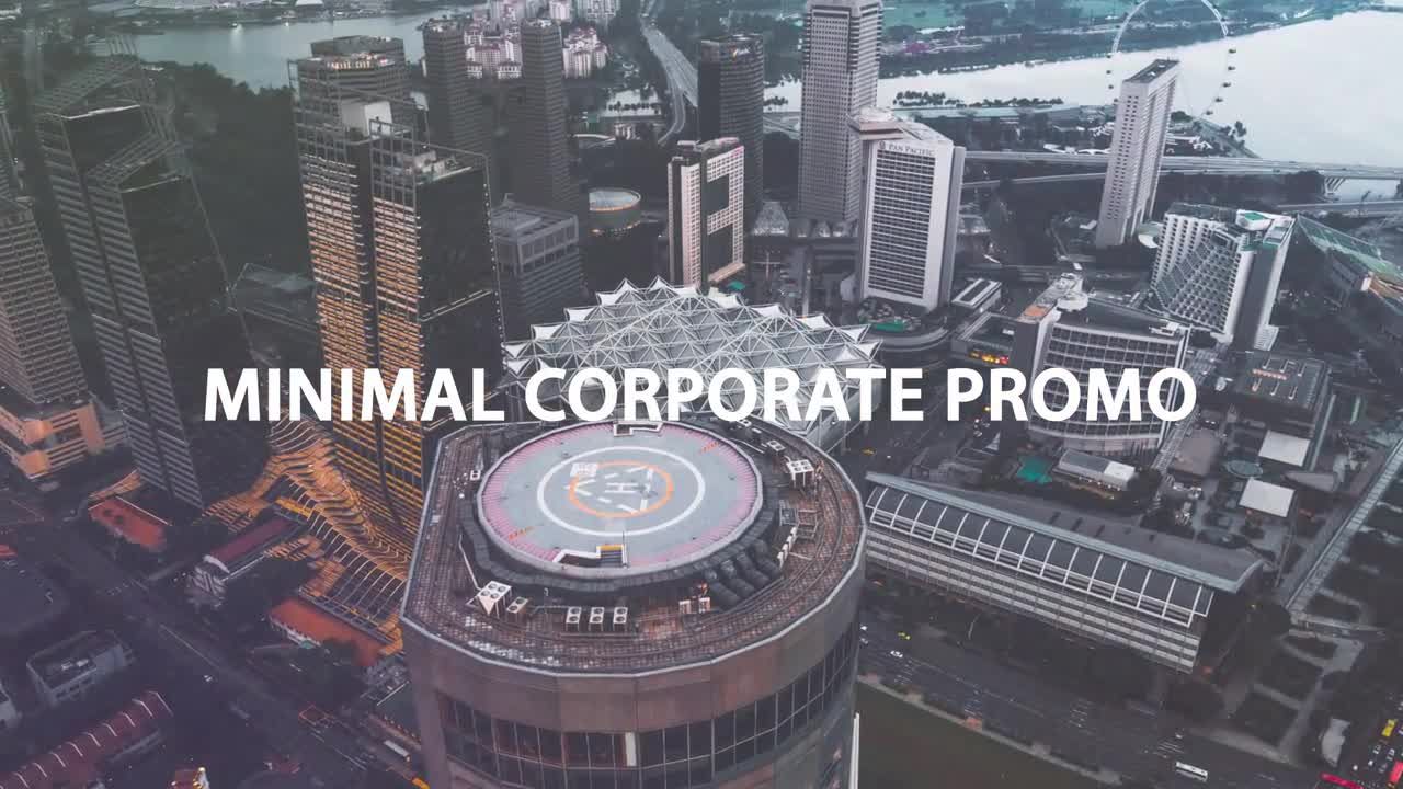 迷你简洁企业宣传推广视频素材库精选AE模板