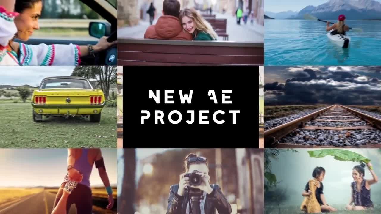 53个分屏旋转活动视频转场效果素材库精选pr模板