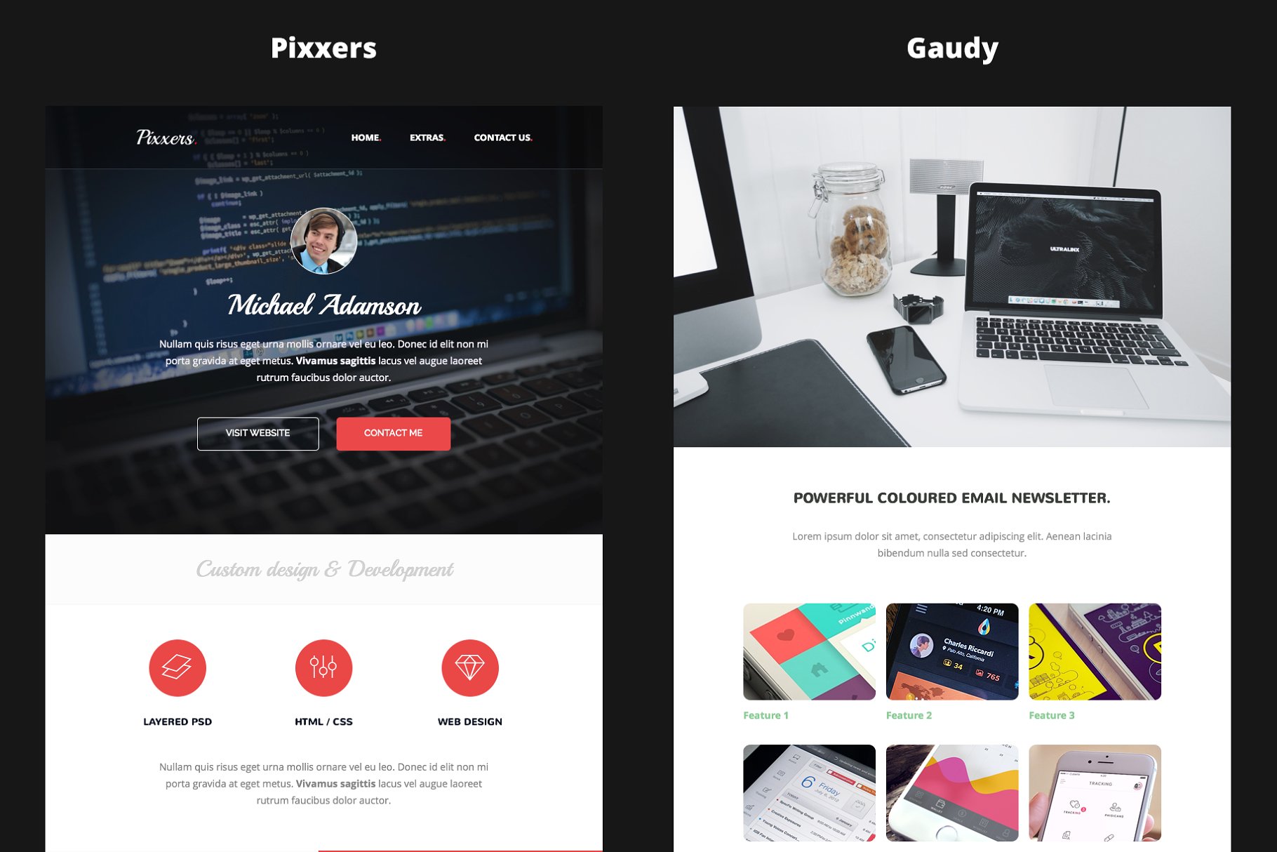 14款邮件促销EDM模板 Combo#3 – B2+B3 – 14 Email Templates插图(3)