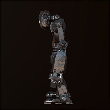 拳击机器人素材之家精选3D模型