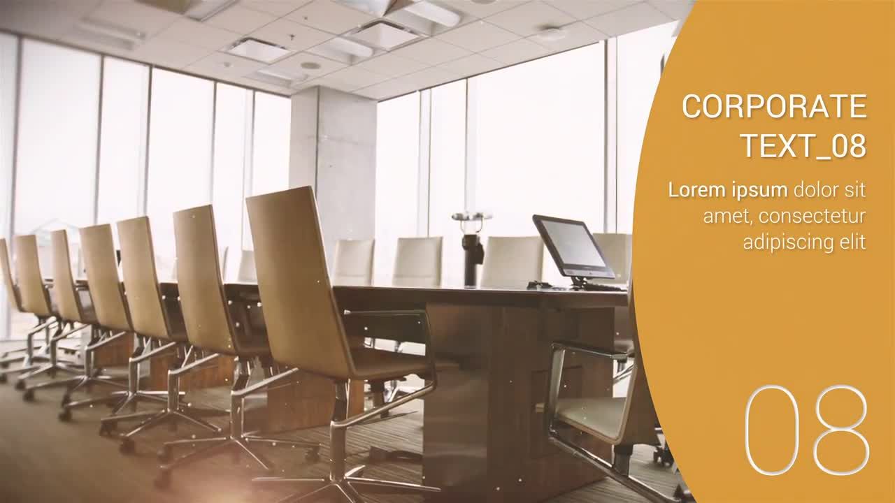 企业灵感幻灯片放映素材库精选AE模板