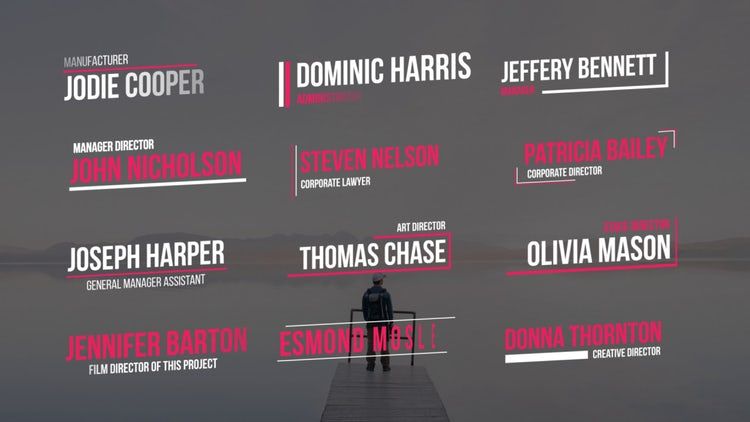 时尚优雅的动画标题文字素材库精选AE模板