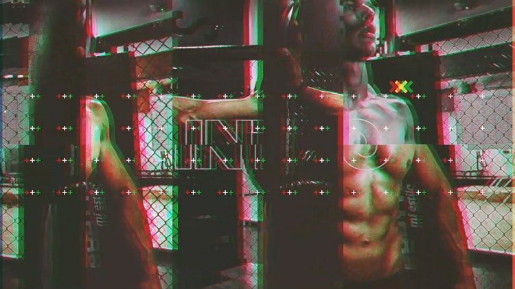 新潮动感的标题动画展示ae模板