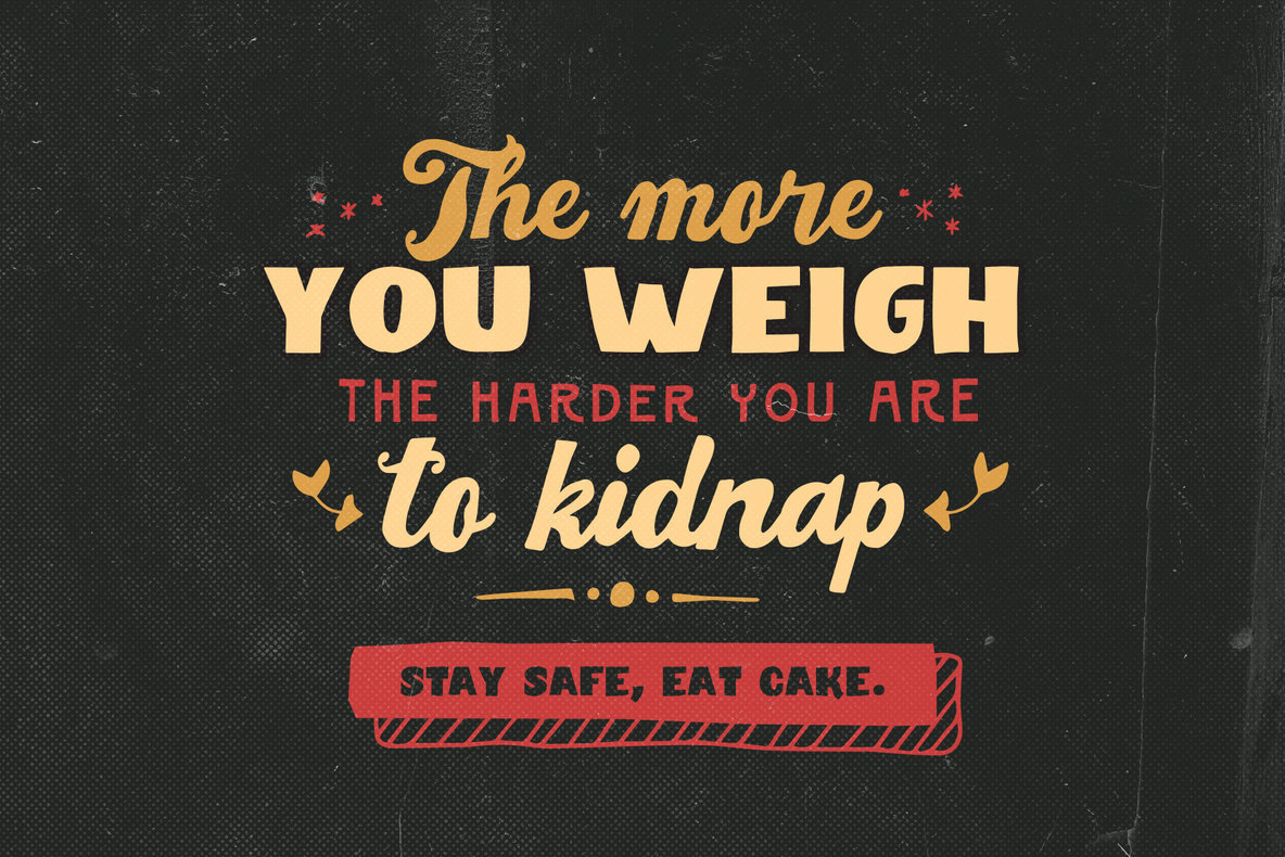 Hasta La Vista Font Family插图3