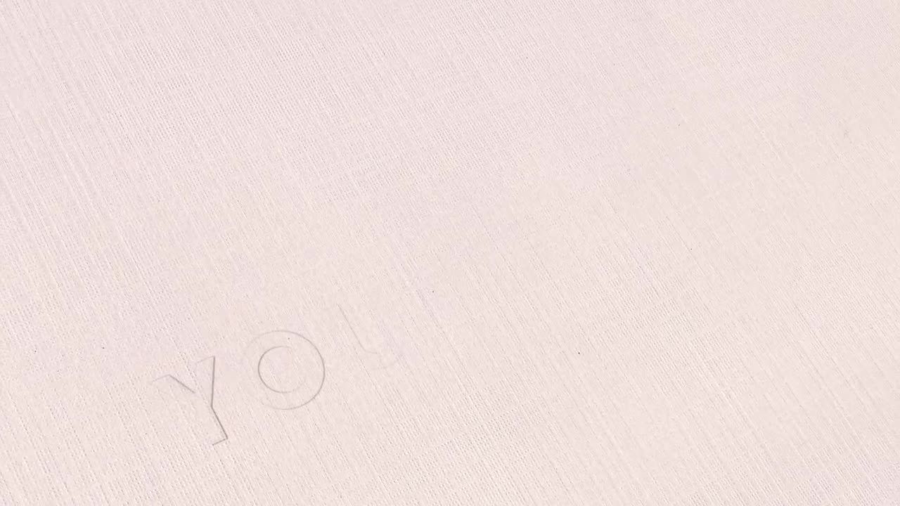 纸张浮雕徽标显示素材库精选AE模板