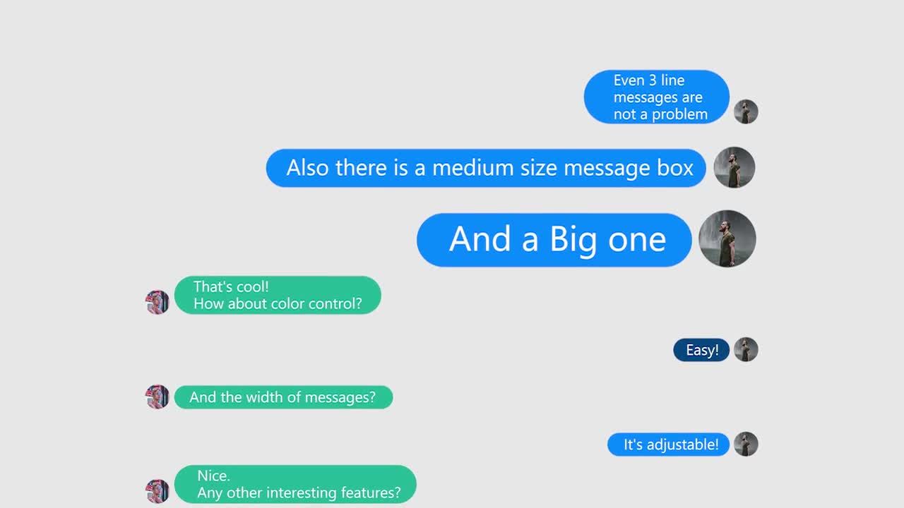 终极文本消息生成器介绍Pr模板