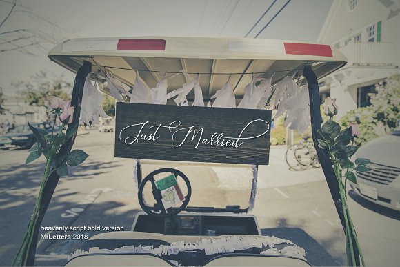 Heavenly – fancy fonts插图5