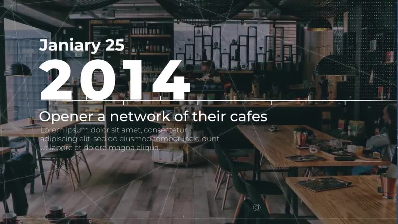 企业年份时间Logo显示素材库推荐Pr模板