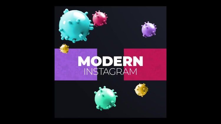 病毒标题素材库精选AE模板