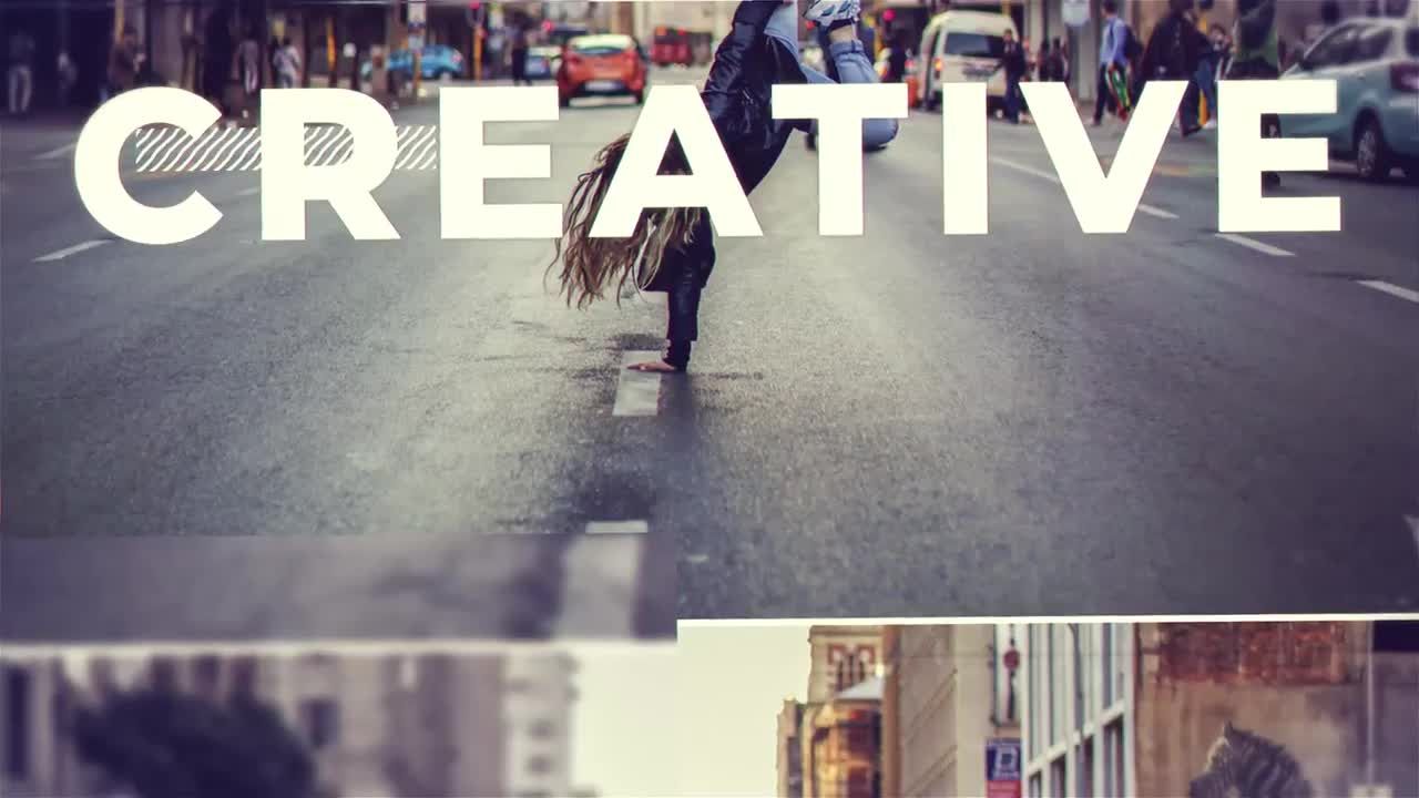 Creative创意幻灯片素材库精选AE模板