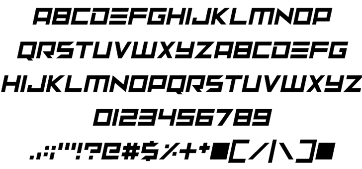 Neptune Lander font插图2