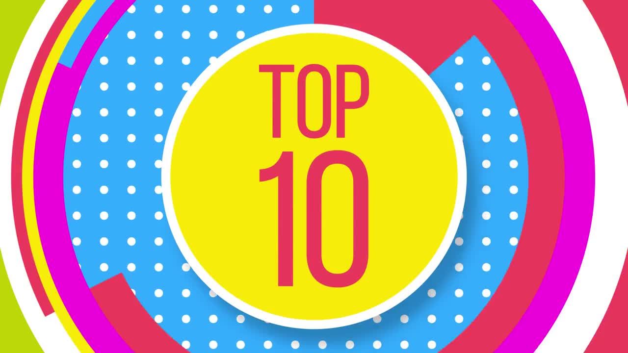 十大独特广播开场素材库精选AE模板