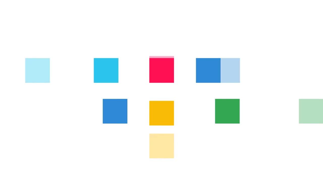 6个简单形状徽标素材库精选AE模板