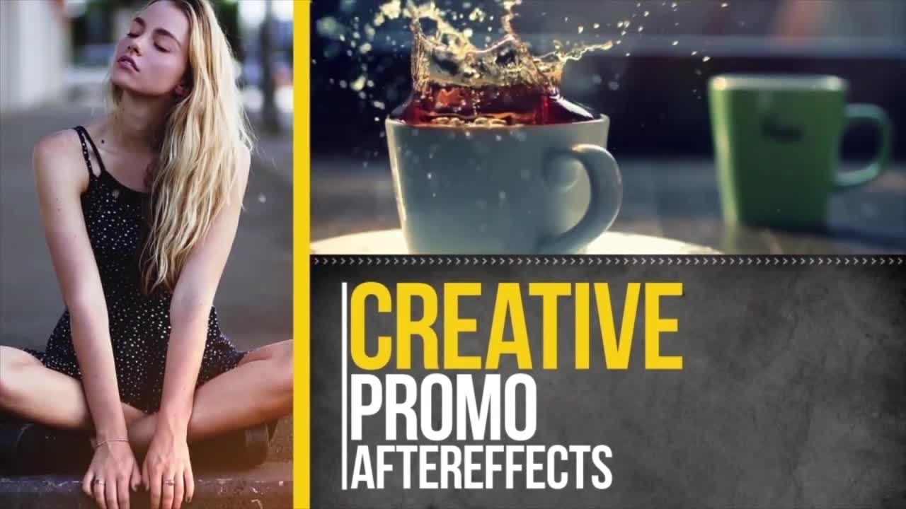 滑动过渡效果AE商业模板