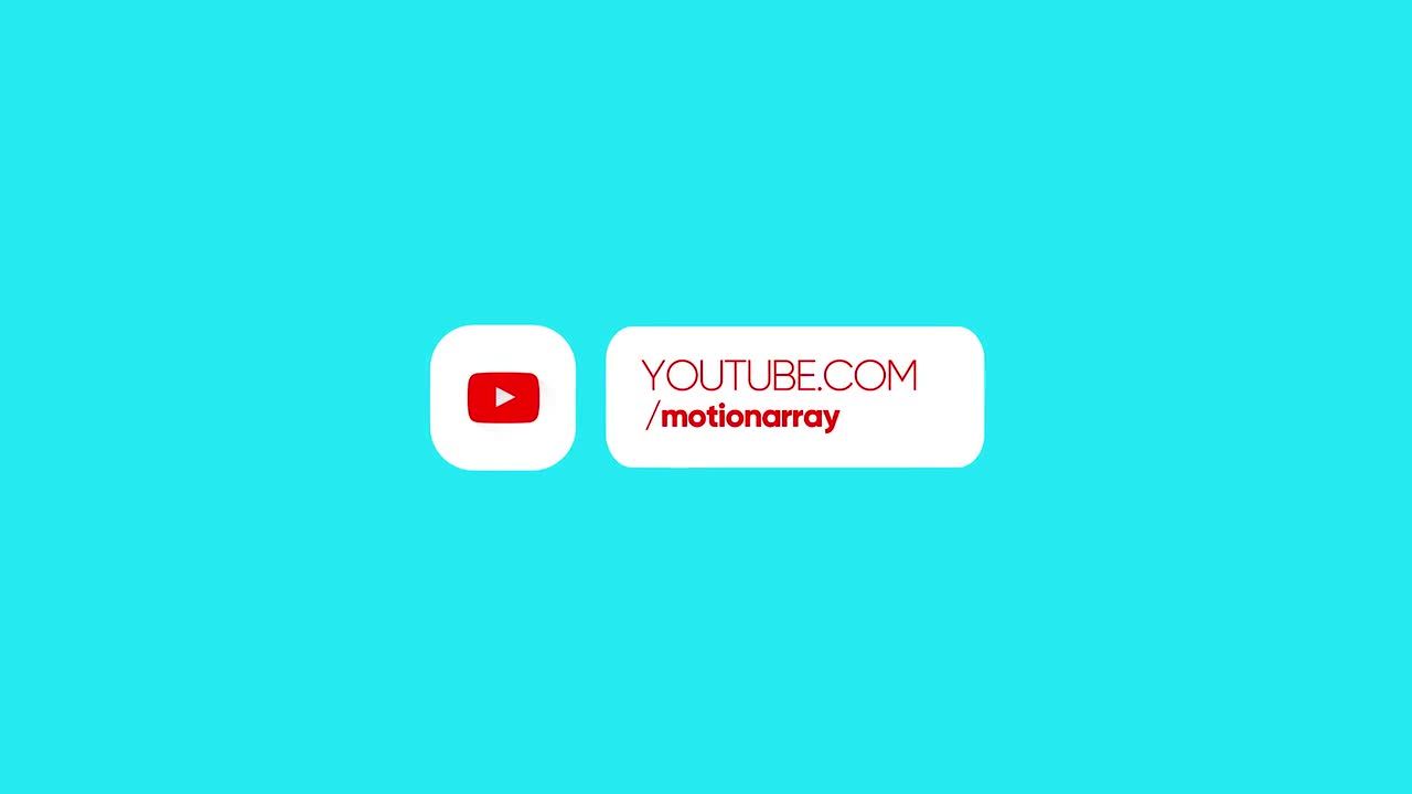 简单干净创意小徽标展示素材库精选AE模板