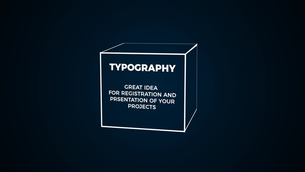 12个现代活力创意的全屏标题动画素材库精选AE模板