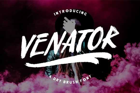 VENATOR Brush Font素材之家精选英文字体