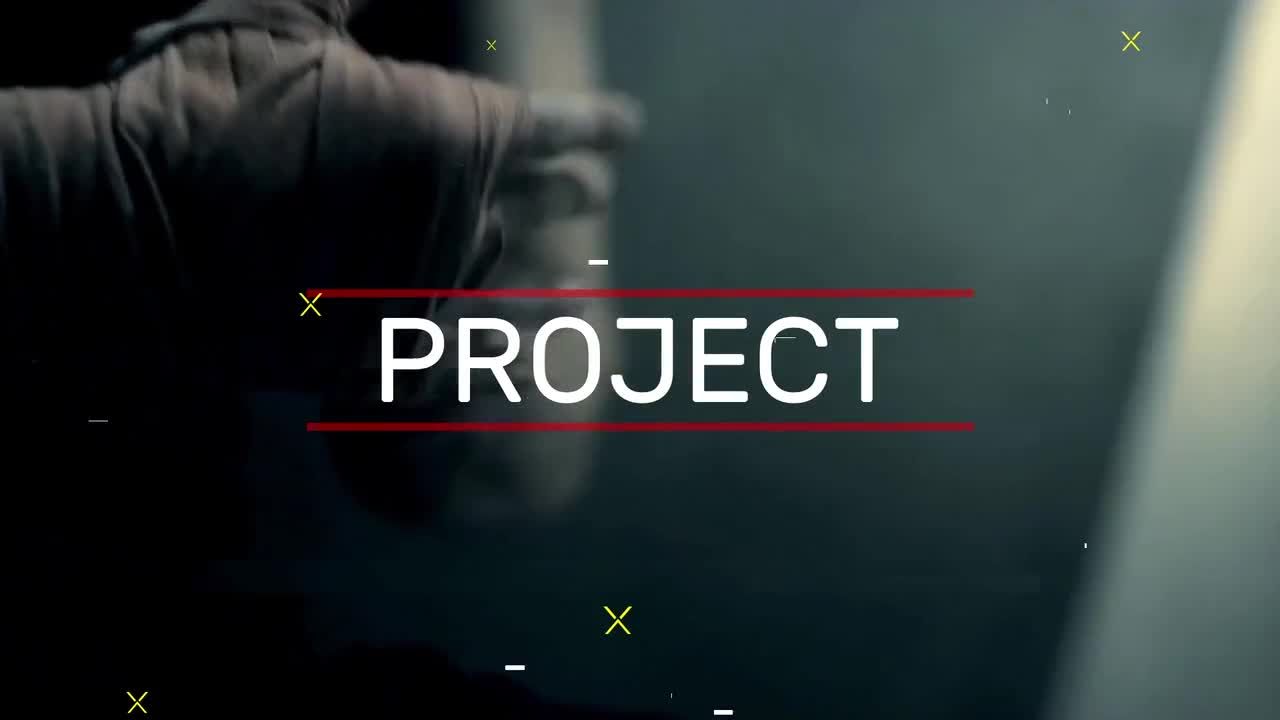 快速动态故障效果动画素材库精选AE模板