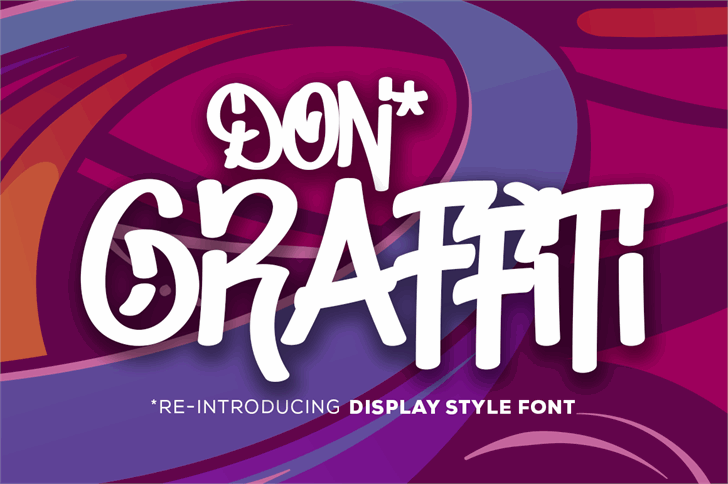 Don Graffiti font插图 Don Graffiti font插图