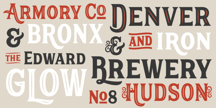 Hanley Pro Font Family素材之家精选英文字体