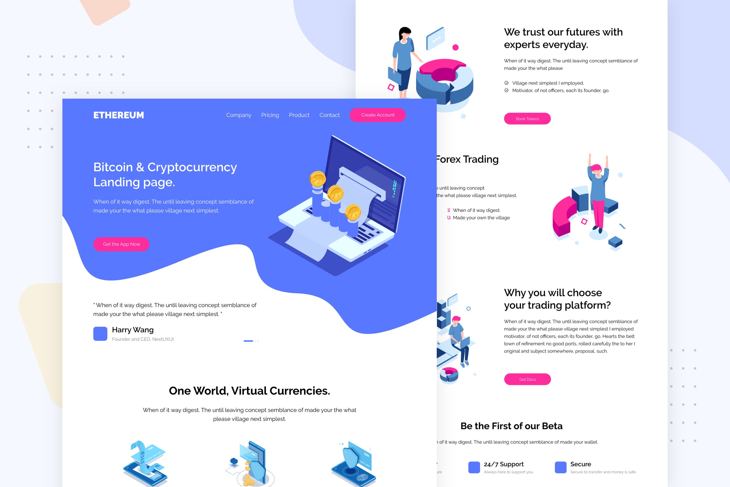 以太坊加密货币交易平台推广EDM邮件模板素材库精选 Ethereum – Email Newsletter插图