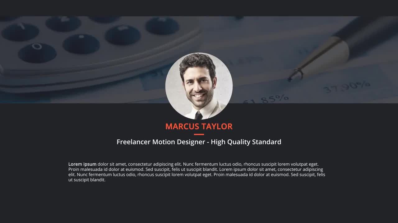 16个AE演示文稿模板