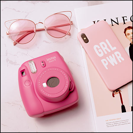 富士instax mini 9相机眼镜和杂志素材之家精选3D模型