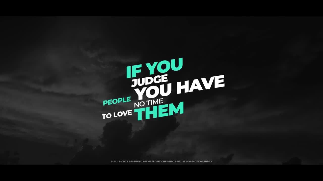 16个独特优雅整洁的排版标题包素材库推荐PR模板