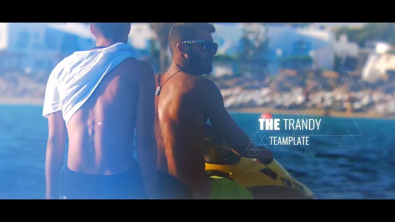 毛刺过渡转场效果素材库精选AE模板