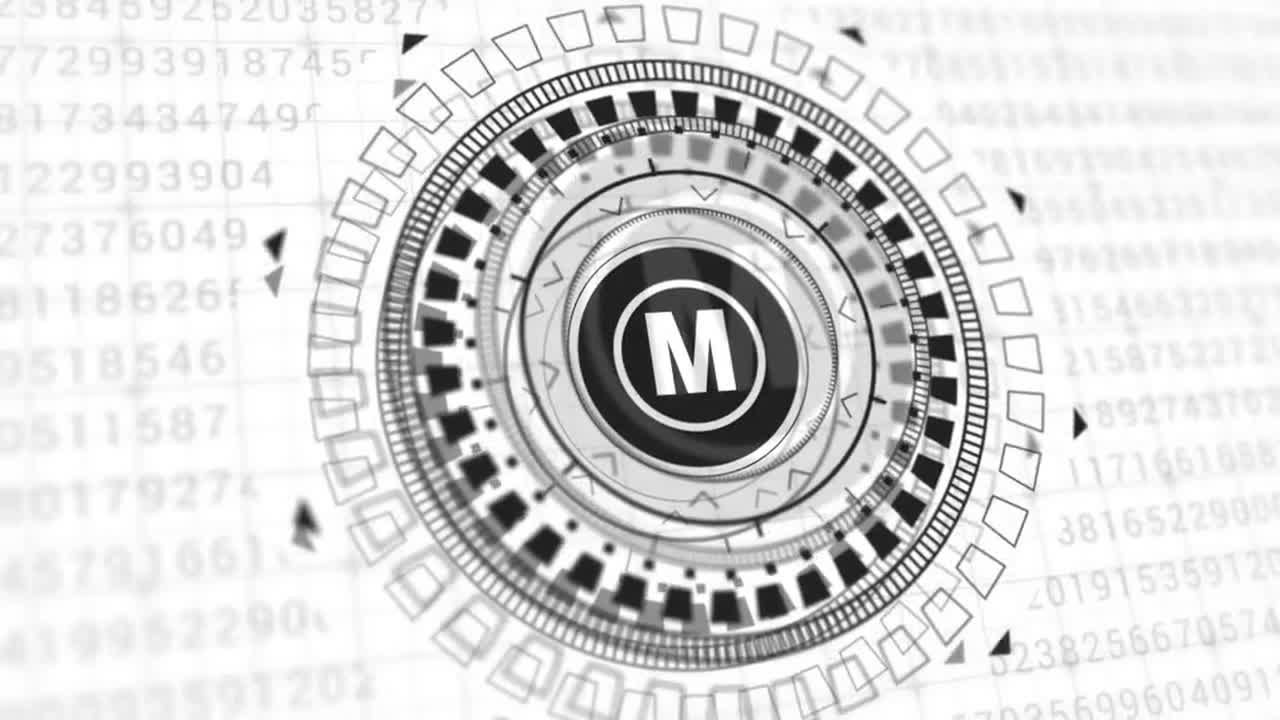 充满活力的高科技徽标素材库精选AE模板
