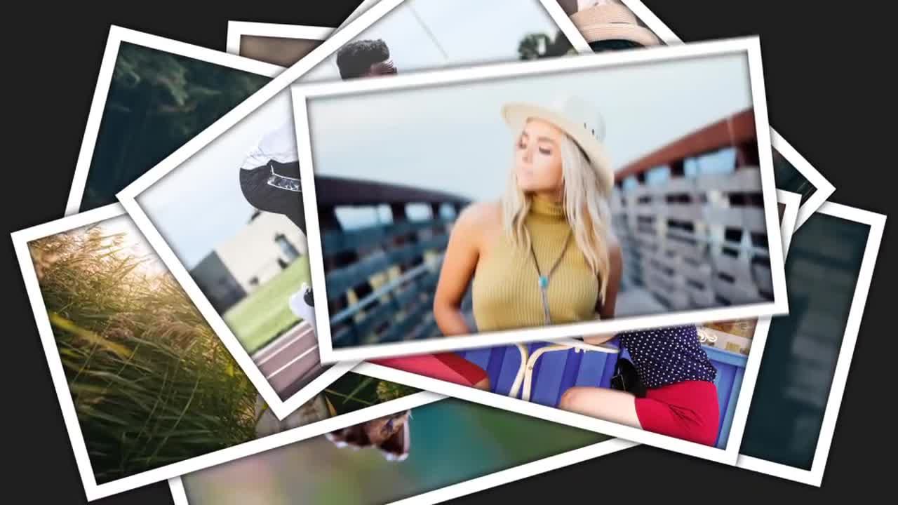 速度相片标志开启素材库精选AE模板