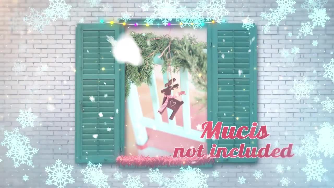 圣诞回忆幻灯片素材库精选AE模板