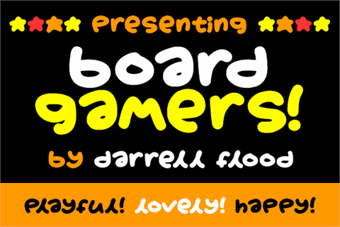 Boardgamers font素材之家精选英文字体