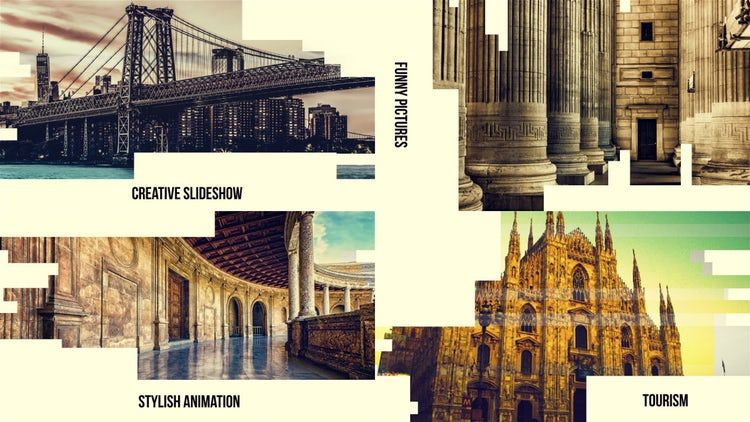 开场白幻灯片放映ae模板