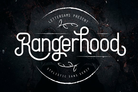 Rangerhood Font素材之家精选英文字体