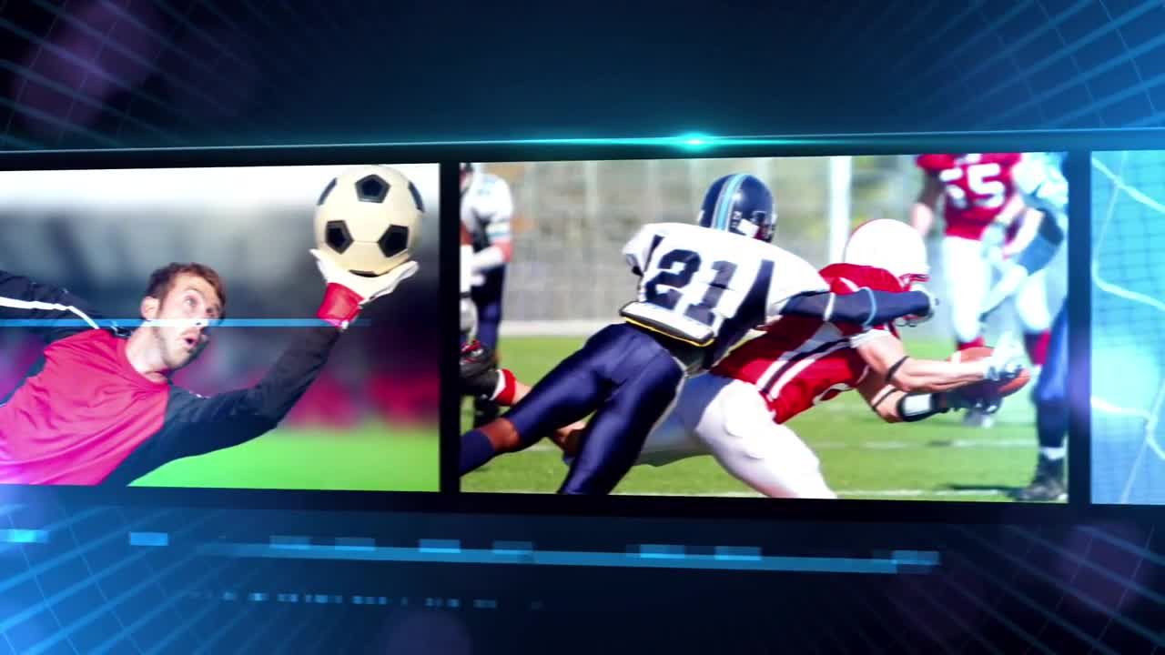 新闻点促销视频素材库精选AE模板